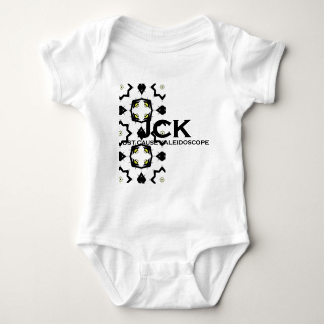 Band eins Kaleidoskop Art neunzehn Baby Strampler (Vorderseite)