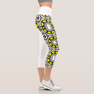 Band eins Kaleidoskop Art neunzehn Capri Leggings