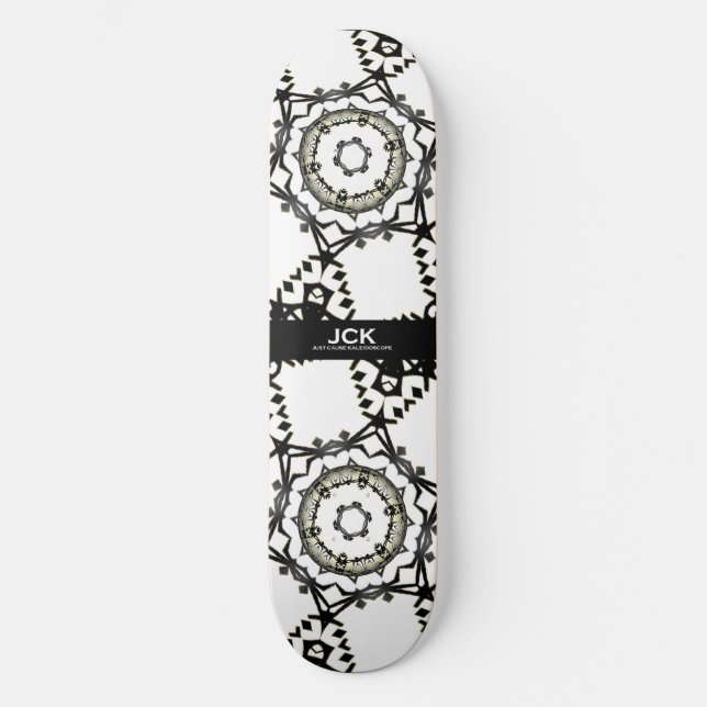 Band eins: Kaleidoskop Art One Skateboard (Vorderseite)