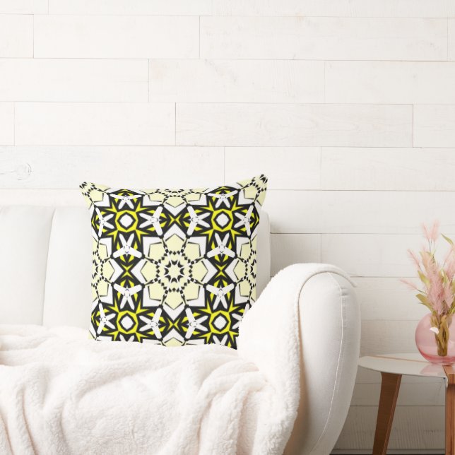 Band eins Kaleidoskop Art zwanzig Kissen (Liege)