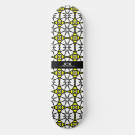 Band eins Kaleidoskop Art zwanzig Skateboard