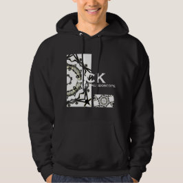 Band eins Kaleidoskop Art zwei Hoodie