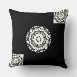 Band eins Kaleidoskop Art zwei Kissen