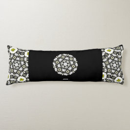 Band eins Kaleidoskop Art zwei Seitenschläferkissen