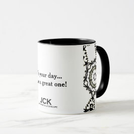 Band eins Kaleidoskop Art zwei Tasse