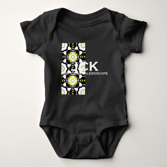 Band eins Kaleidoskop Art zwölf Baby Strampler (Vorderseite)