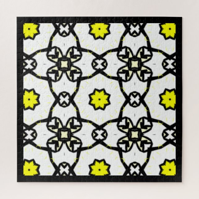 Band eins Kaleidoskop Art zwölf Puzzle (Vertikal)