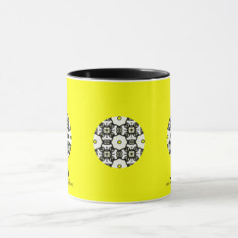 Band eins Kaleidoskop Art zwölf Tasse