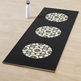 Band eins Kaleidoskop Art zwölf Yogamatte