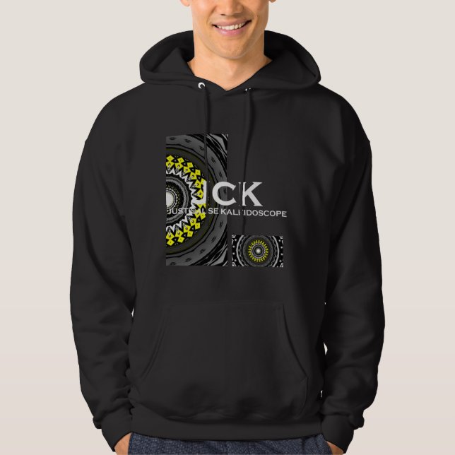 Band eins Kaleidoskop Kunst 10 Hoodie (Vorderseite)