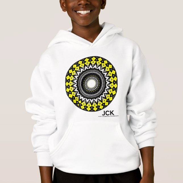 Band eins Kaleidoskop Kunst 10 Hoodie (Vorderseite)