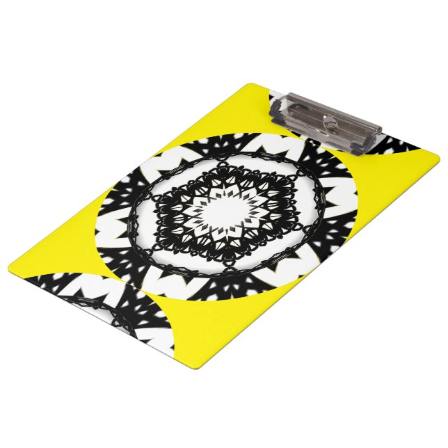 Band eins Kaleidoskop Kunst 10 Klemmbrett (Schrägansicht)