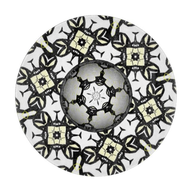 Band eins Kaleidoskop Kunst 10 Schneidebrett (Vorderseite)