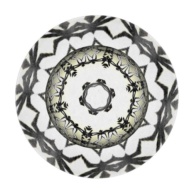 Band eins Kaleidoskop Kunst achtzehn Schneidebrett (Vorderseite)