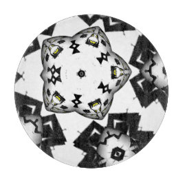 Band eins Kaleidoskop-Kunst neunundzwanzig Schneidebrett