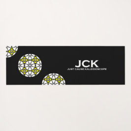 Band eins Kaleidoskop-Kunst neunundzwanzig Yogamatte