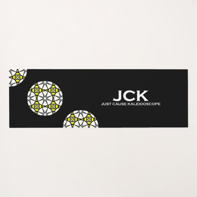 Band eins Kaleidoskop-Kunst neunundzwanzig Yogamatte (Rückseite (Horizontal))