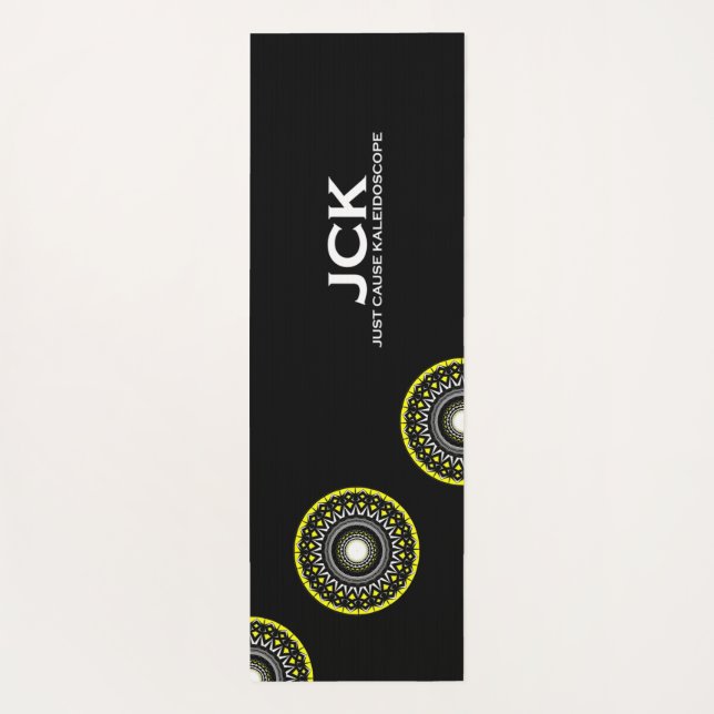 Band eins Kaleidoskop Kunst sechsundzwanzig Yogamatte (Rückseite)