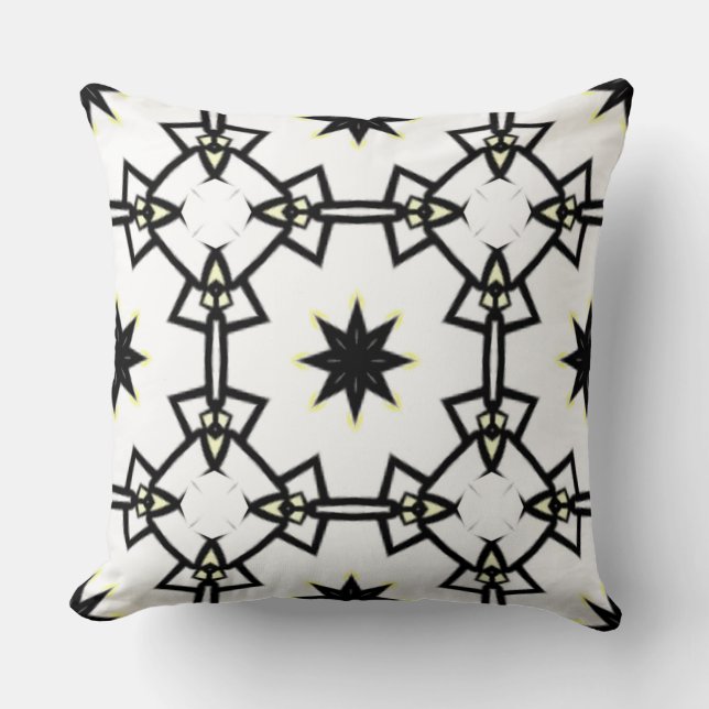 Band eins Kaleidoskop Kunst sieben Kissen (Vorderseite)