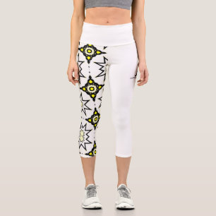 Band eins Kaleidoskop Kunst siebzehn Capri Leggings