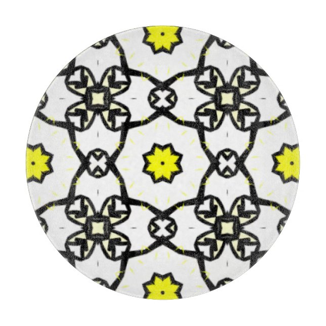 Band eins Kaleidoskop Kunst siebzehn Schneidebrett (Vorderseite)