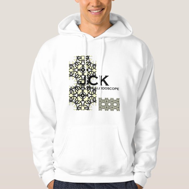 Band eins Kaleidoskop Kunst vierzehn Hoodie (Vorderseite)