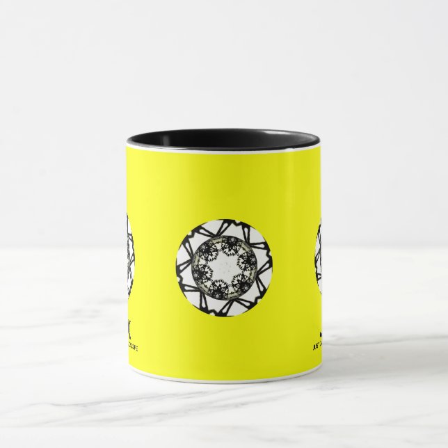 Band eins Kaleidoskop Kunst vierzehn Tasse (Zentrum)