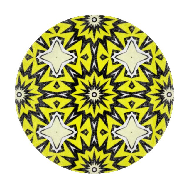 Band eins Kaleidoskopkunst achtundzwanzig Schneidebrett (Vorderseite)