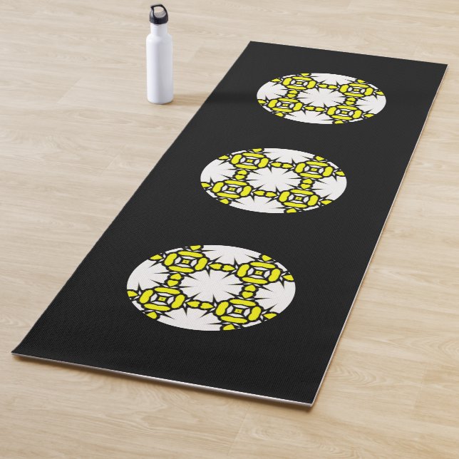 Band eins Kaleidoskopkunst achtundzwanzig Yogamatte (Beispiel)