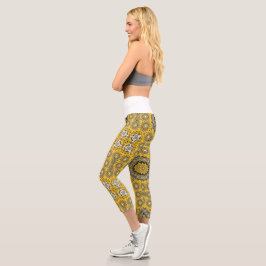 Band elf Kaleidoskop Art 5 Capri Leggings