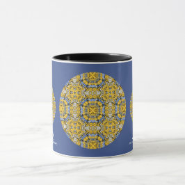 Band elf Kaleidoskop Art 5 Tasse