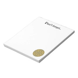 Band elf Kaleidoskop Art 8 Notizblock