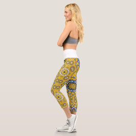 Band elf Kaleidoskop Art elf Capri Leggings