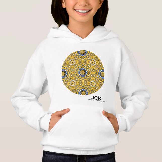 Band elf Kaleidoskop Art elf Hoodie (Vorderseite)