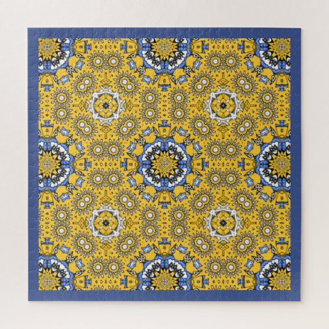 Band elf Kaleidoskop Art elf Puzzle (Vertikal)