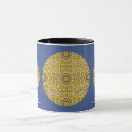 Band elf Kaleidoskop Art neun Tasse