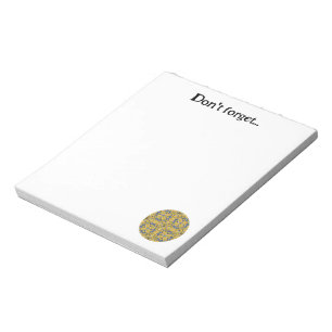 Band elf Kaleidoskop Art One Notizblock