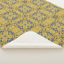 Band elf Kaleidoskop Art One Sherpadecke