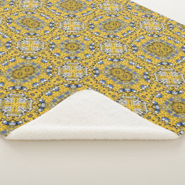 Band elf Kaleidoskop Art sechs Sherpadecke