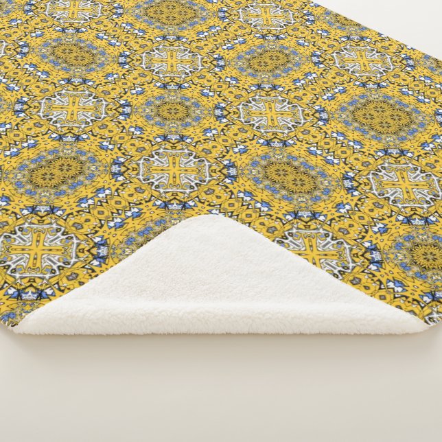 Band elf Kaleidoskop Art sechs Sherpadecke (3/4)