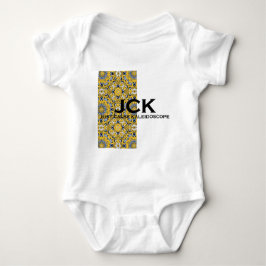 Band elf Kaleidoskop Art sechzehn Baby Strampler