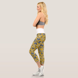 Band elf Kaleidoskop Art zwanzig Capri Leggings