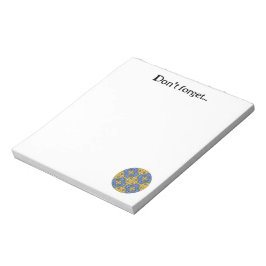 Band elf Kaleidoskop Art Zwölf Notizblock