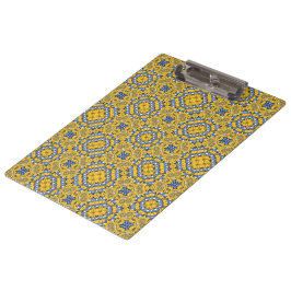 Band elf Kaleidoskop-Kunst 10 Klemmbrett