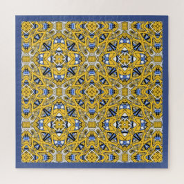 Band elf Kaleidoskop-Kunst achtzehn Puzzle