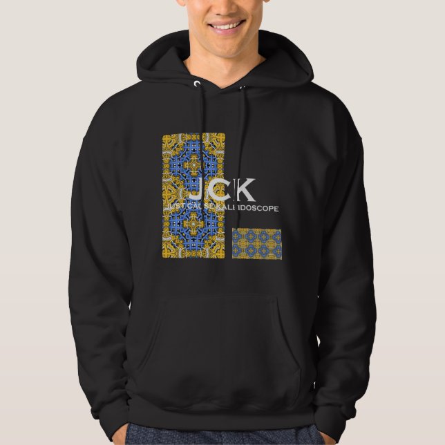 Band elf Kaleidoskop-Kunst dreiundzwanzig Hoodie (Vorderseite)