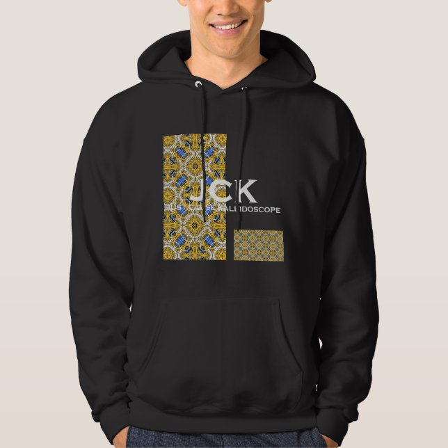 Band elf Kaleidoskop-Kunst siebzehn Hoodie (Vorderseite)