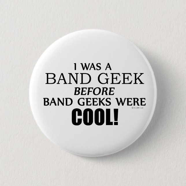 Band Geek Button (Vorderseite)