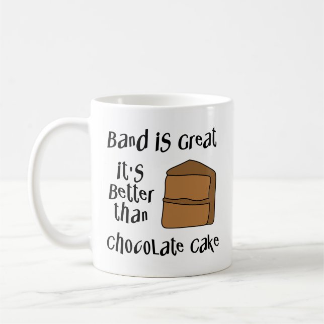 Band ist groß kaffeetasse (Links)