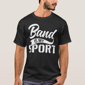 Band ist mein Sport Mädchen T-Shirt